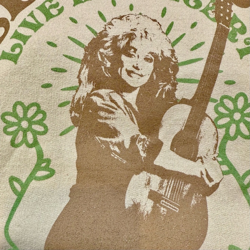 Dolly Parton Live in Concert Sweatshirt S | Country Western Cowgirl Tour Pre-own - Picture 6 of 10